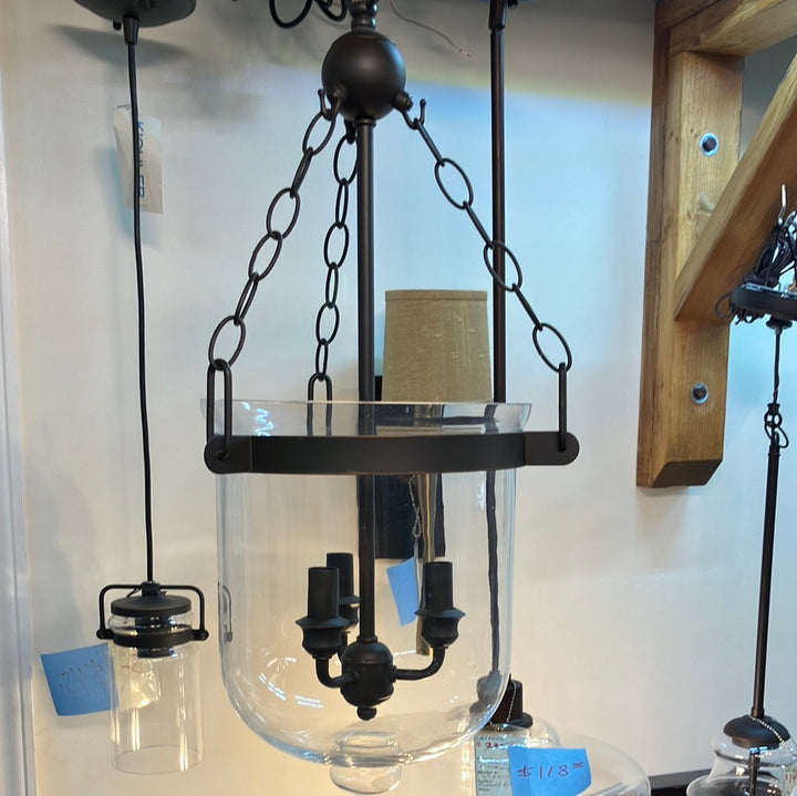 Seagull lighting 65046-715 Westminster Three Light Pendant - Autumn Bronze DISPLAY MODEL