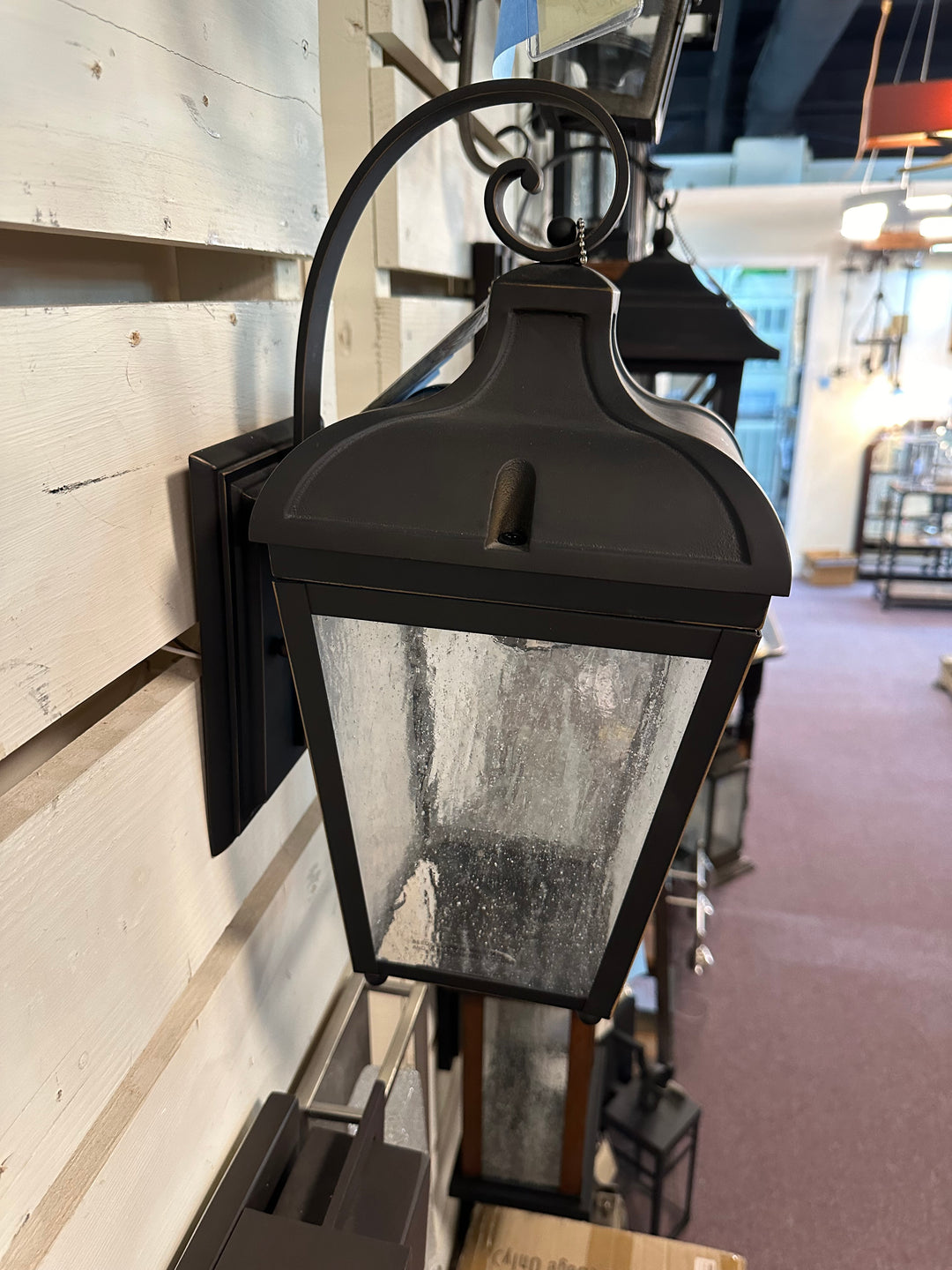 Great outdoors 17” Marquee Outdoor Wall Light  72481-143 Bronze DISPLAY MODEL
