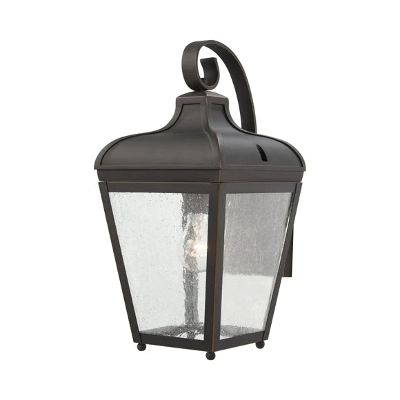 Great outdoors 17” Marquee Outdoor Wall Light  72481-143 Bronze DISPLAY MODEL