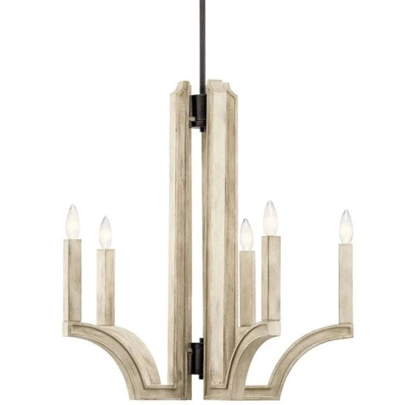 Kichler Botanica 5 Light 25-1/2" Wide Chandelier Model:44260AVI DISPLAY MODEL