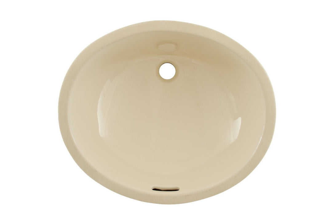 Toto LT579G#03 Rendezvous 17-In Undermount Bathroom Sink BONE DISPLAY MODEL