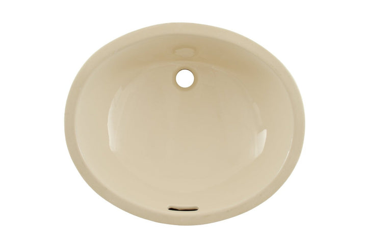 Toto LT579G#03 Rendezvous 17-In Undermount Bathroom Sink BONE DISPLAY MODEL