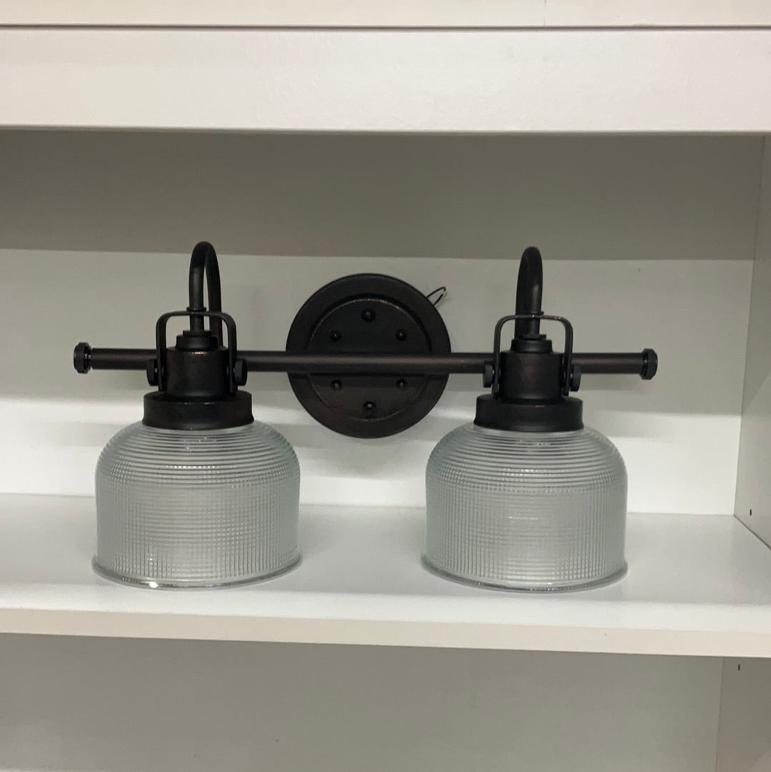 Progress Lighting P2991-81 Archie Bath & Vanity, 8.75x7.00x17.00 BLACK DISPLAY MODEL