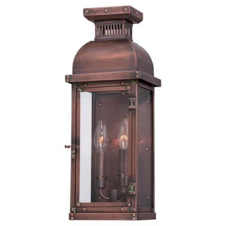 MINKA-LAVERY 9071-264 BRASS OUTDOOR LIGHT MANHATTAN COPPER ONLY ONE DISPLAY MODEL