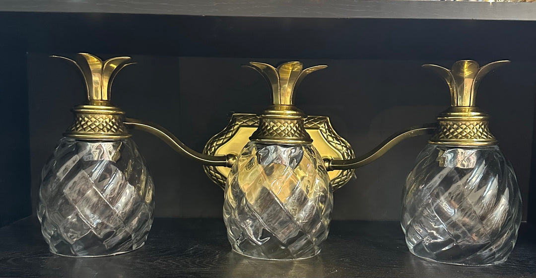 HINKLEY Plantation LED 21 inch Burnished Brass Vanity Light Wall Light 5313BB DISPLAY MODEL