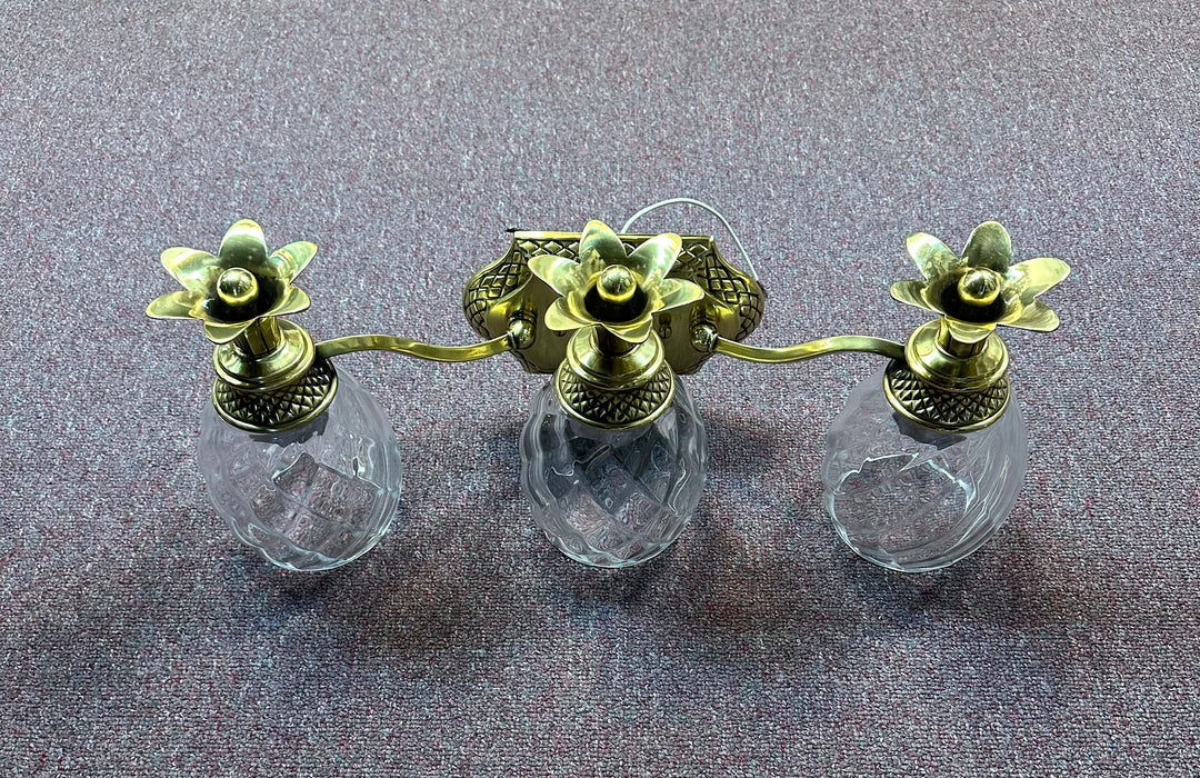 HINKLEY Plantation LED 21 inch Burnished Brass Vanity Light Wall Light 5313BB DISPLAY MODEL
