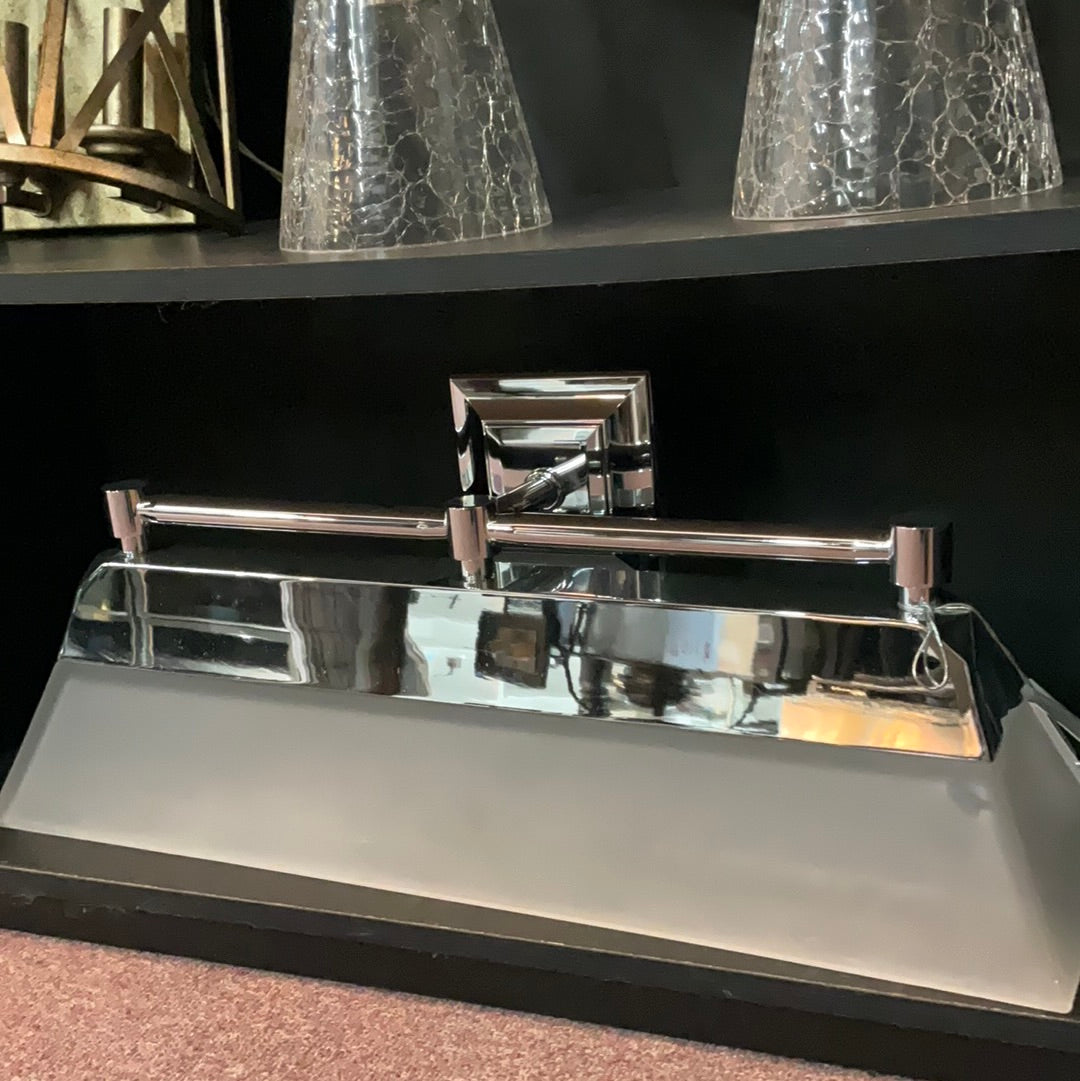 Kohler K-23690-LED-CPL Memoirs 24.19-in W Polished Chrome LED Wall Sconce DISPLAY MODEL