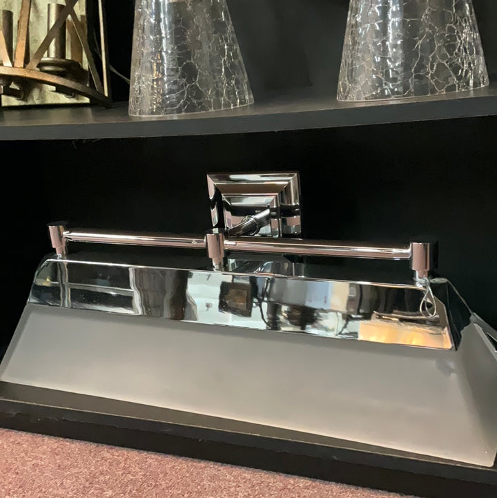 Kohler K-23690-LED-CPL Memoirs 24.19-in W Polished Chrome LED Wall Sconce DISPLAY MODEL