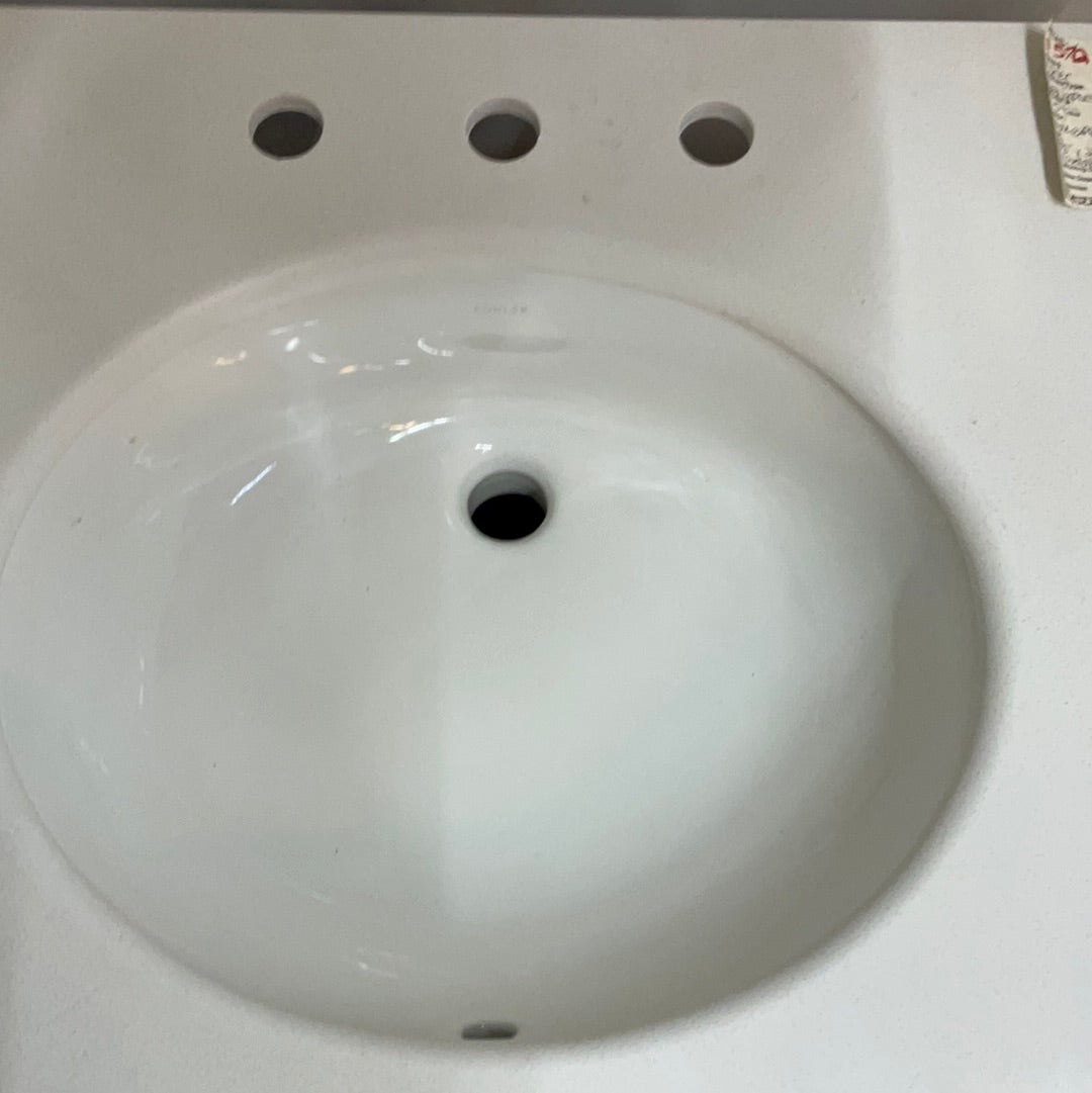 Kohler solid expressions K-5422 White sink DISPLAY MODEL