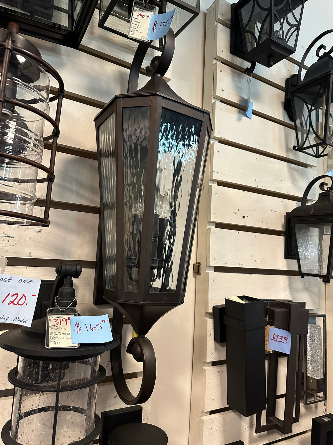 Kichler Lighting - 49514/15 - OUTDOOR WALL MOUNT OLE BRONZE DISPLAY MODEL