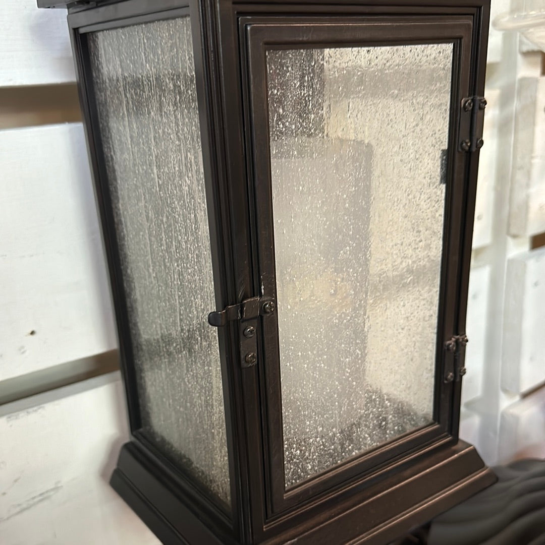 Visual Comfort Studio Collection Shepherd Small Lantern SKU: OL10600HTCP HERITAGE COPPER DISPLAY MODEL