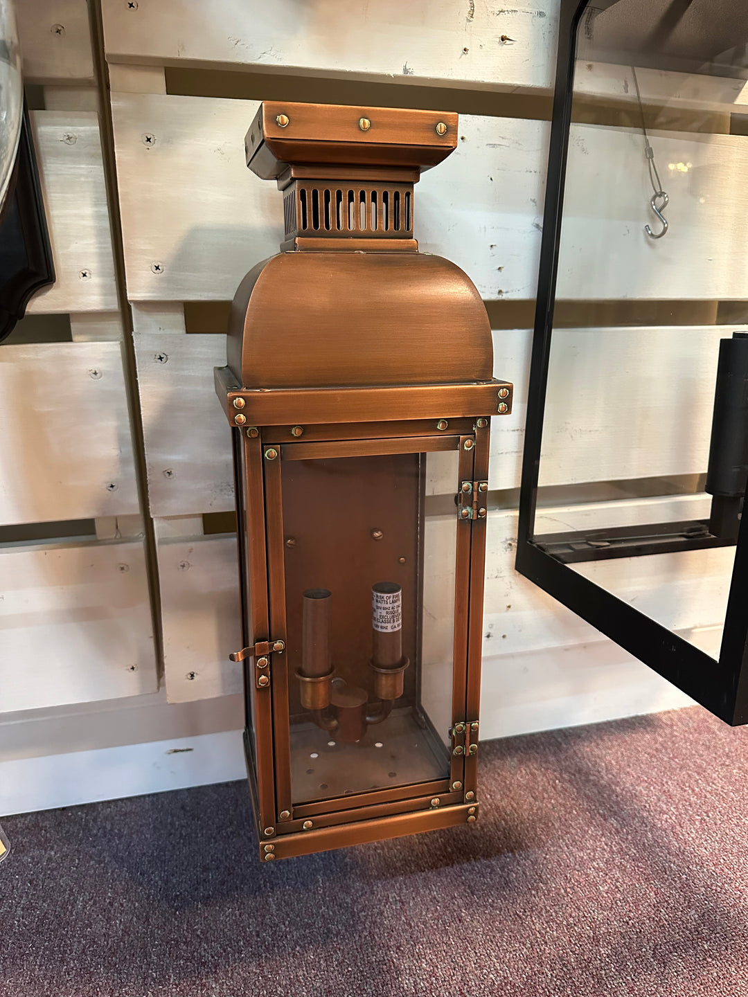 MINKA-LAVERY 9071-264 BRASS OUTDOOR LIGHT MANHATTAN COPPER ONLY ONE DISPLAY MODEL