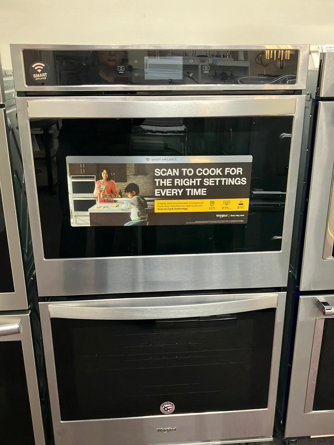 Whirlpool WOD77EC0HS 30 Inch Double Electric Wall Oven with 10.0 cu. ft. Total Capacity *DISPLAY MODEL