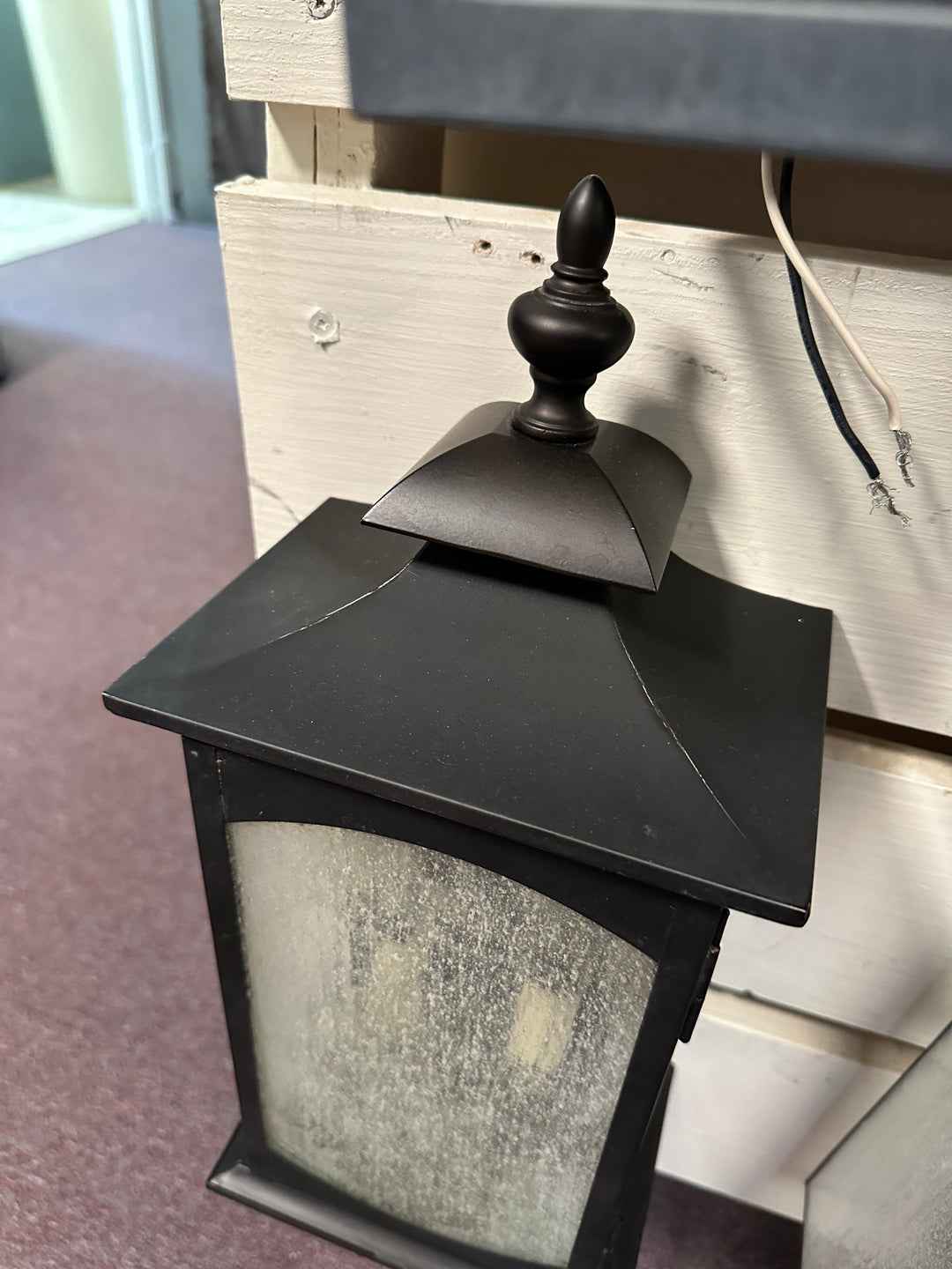 Generation Lighting - SMALL BLEMISH  OL2601ORB - Feiss Lighting-Market Square-Wall Mount Lantern  DISPLAY MODEL