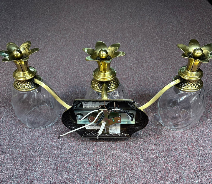 HINKLEY Plantation LED 21 inch Burnished Brass Vanity Light Wall Light 5313BB DISPLAY MODEL