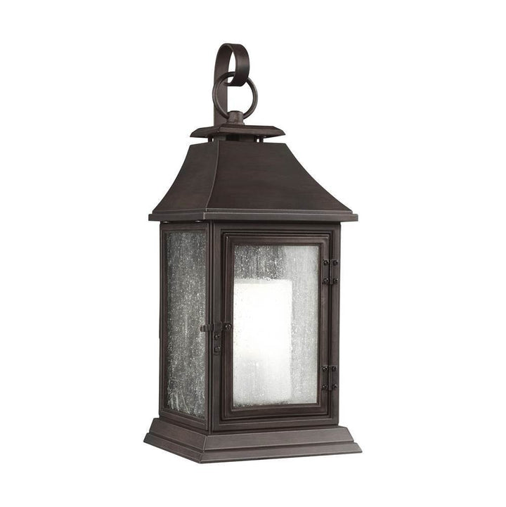 Visual Comfort Studio Collection Shepherd Small Lantern SKU: OL10600HTCP HERITAGE COPPER DISPLAY MODEL