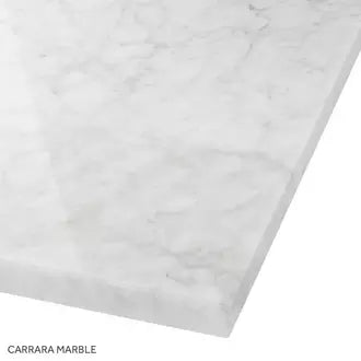 D&J under Mount sink DJS72522M 49 in. W x 22 in. D Cultured Marble White Rectangular Single Sink Vanity Top in Everest DISPLAY MODEL