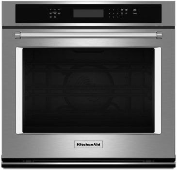 KitchenAid KOSE500ESS
30 Inch Single Convection Electric Wall Oven with 5 cu. ft. Capacity *NEW DISPLAY *BLEMISHED