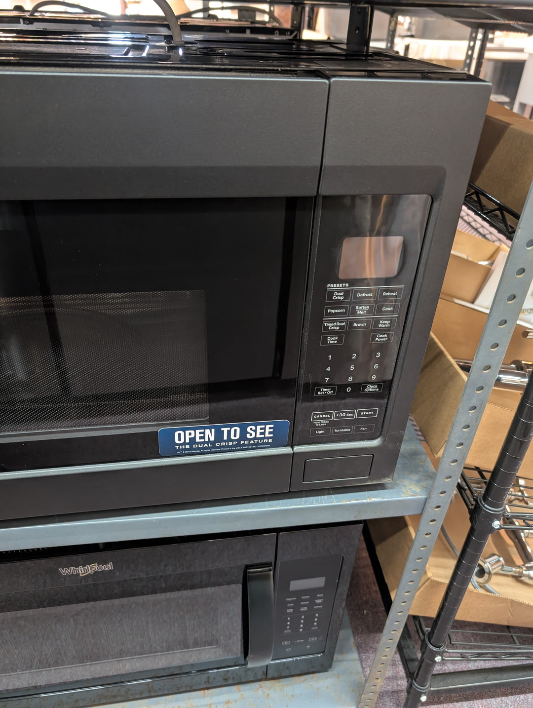 Maytag MMV4207JK
30 Inch Over-the-Range Microwave Oven *NEW DISPLAY