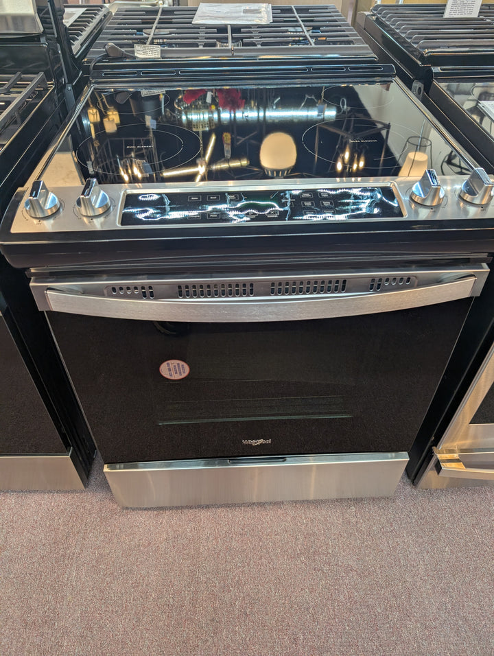 Whirlpool WEE515S0LS 30 Inch Slide-In Electric Range with 4 Elements *DISPLAY *BLEMISHED*