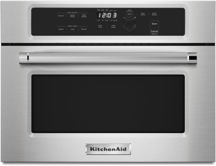 KitchenAid KMBS104ESS
24 Inch Built-In Microwave Oven with 1.4 cu. ft. Capacity *NEW DISPLAY