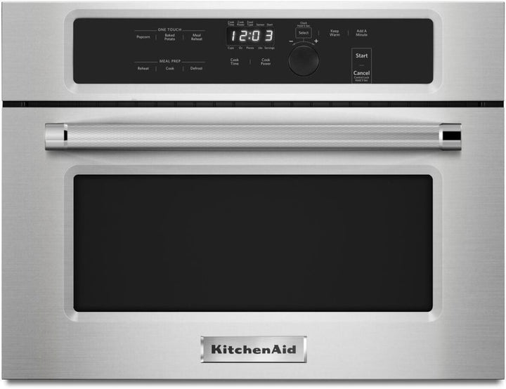 KitchenAid KMBS104ESS
24 Inch Built-In Microwave Oven with 1.4 cu. ft. Capacity *NEW DISPLAY