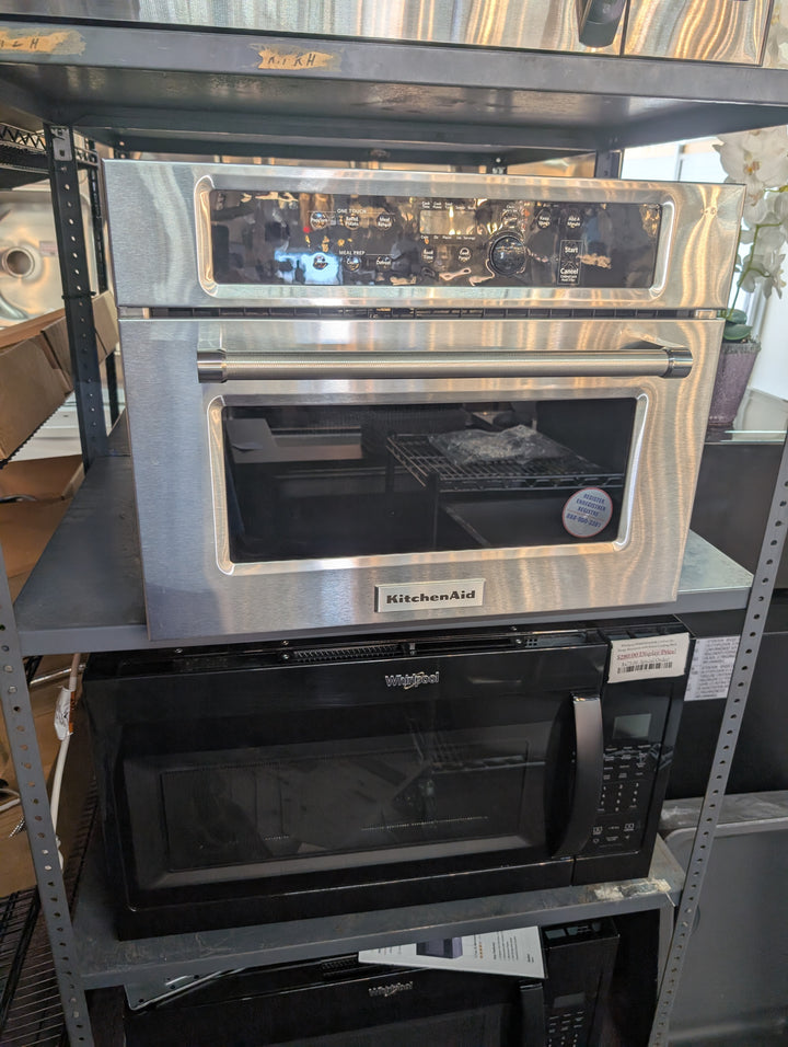 KitchenAid KMBS104ESS
24 Inch Built-In Microwave Oven with 1.4 cu. ft. Capacity *NEW DISPLAY