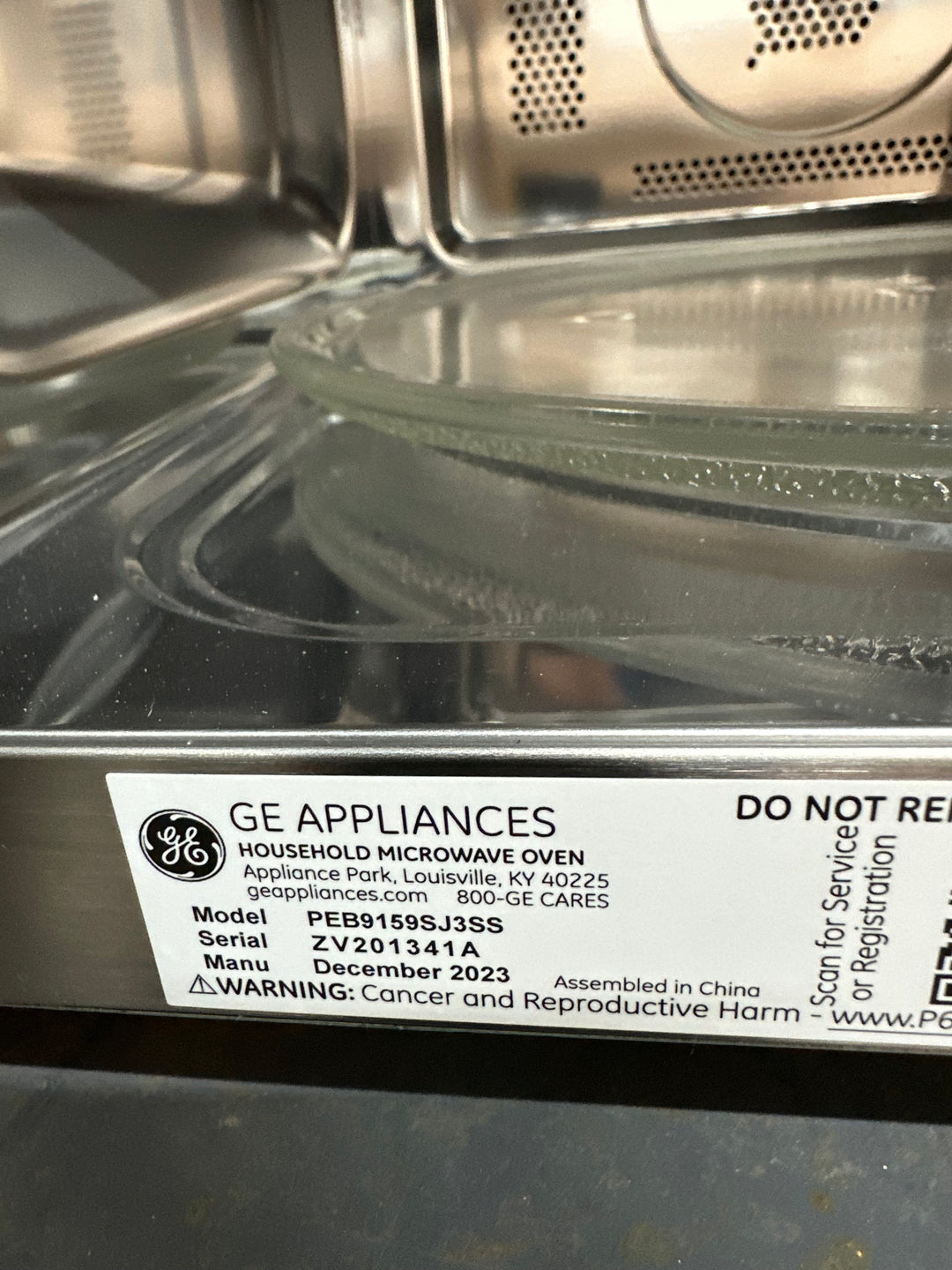 GE Profile Countertop/convection Microwave PEB9159SJ3SS Stainless Steel NEW DISPLAY MODEL