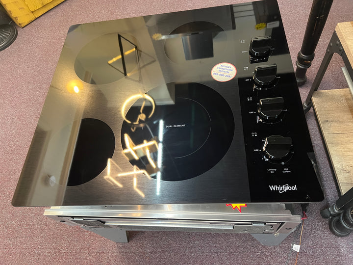 Whirlpool  WCE55US4HB 24 Inch Electric Cooktop