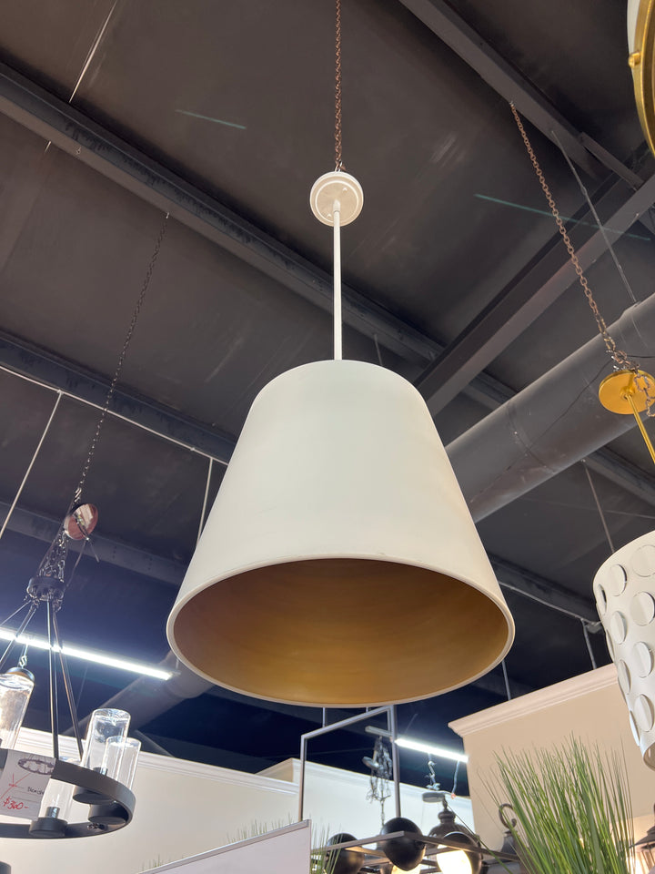 Signature Hardware Wegner 3-Light Pendant in Matte White PHPL3413MW