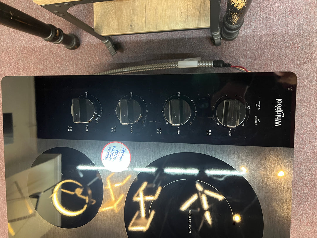 Whirlpool  WCE55US4HB 24 Inch Electric Cooktop