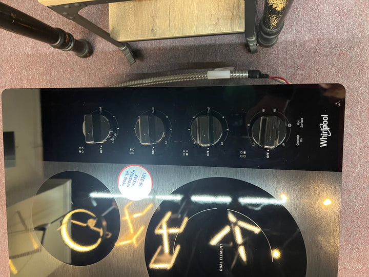 Whirlpool  WCE55US4HB 24 Inch Electric Cooktop