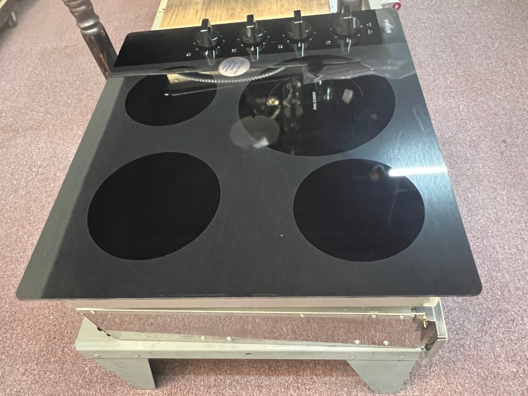 Whirlpool  WCE55US4HB 24 Inch Electric Cooktop