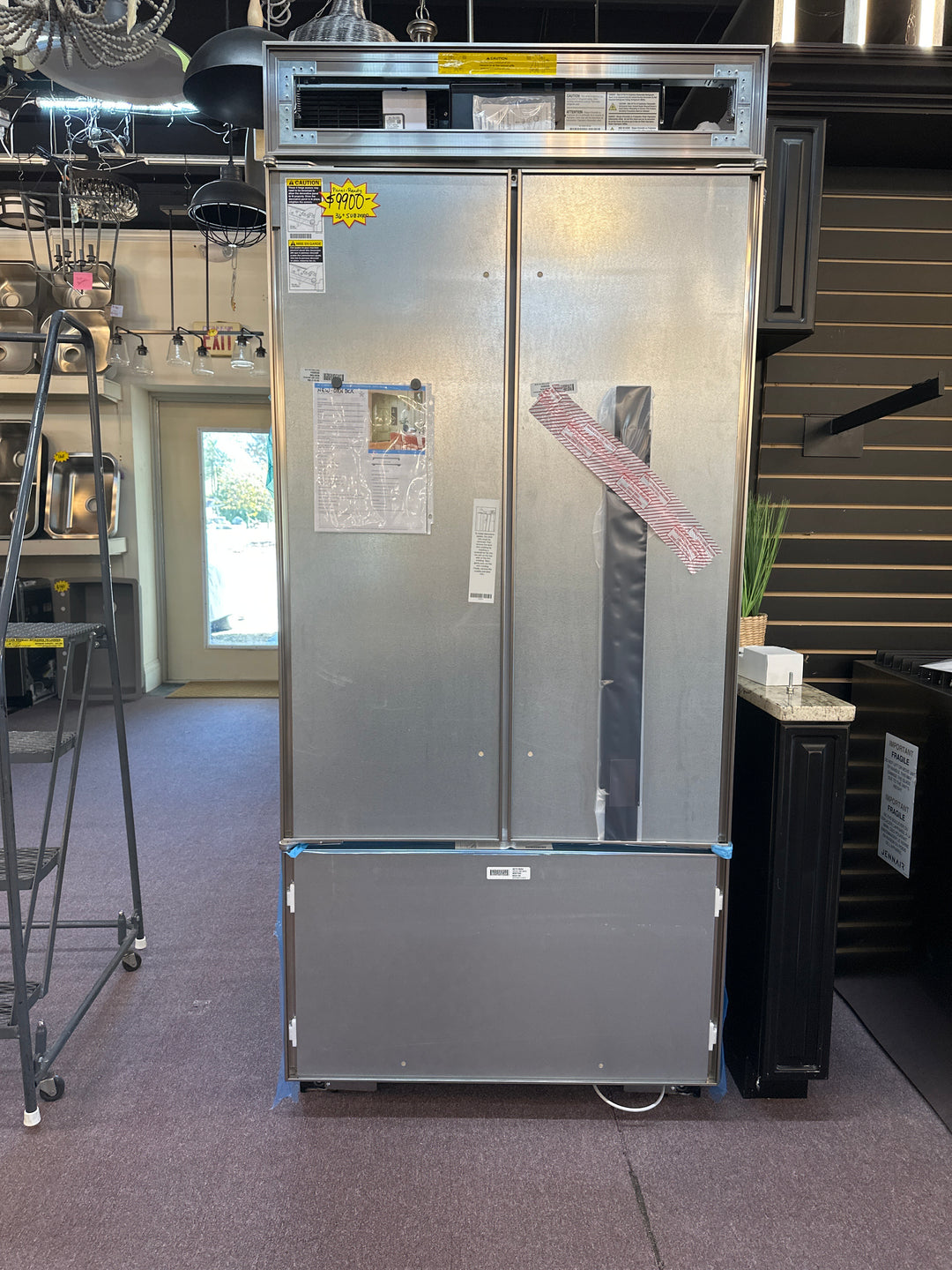 Sub-Zero CL3650UFD/0 36 Inch Built-in Panel Ready French Door Refrigerator NEW Display Model