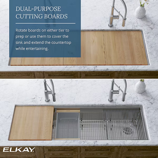 Elkay Circuit Chef Under-mount Kitchen Sink *BLEMISHED