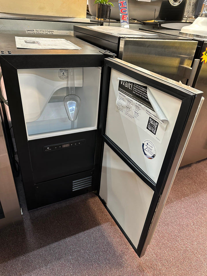U-Line  UANP115SS01A 15 Inch Freestanding/Built-In Ice Maker Nugget Ice, ADA Compliant