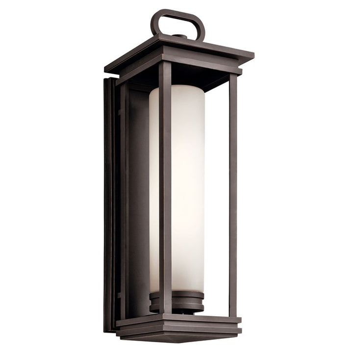 Kichler South Hope 1 Light 22 inch Rubbed Bronze Outdoor Post Lantern 49478RZ DISPLAY MODEL