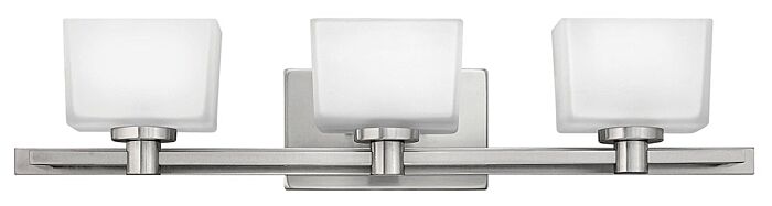 Hinkley Taylor 3-Light Bathroom Vanity Light In Brushed Nickel 4130515 DISPLAY MODEL