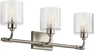 Kichler Harlan 55107-SN Chrome/Satin nickel 25 inch vanity light DISPLAY MODEL