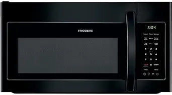 Frigidaire FFMV1846VB 30" Black Over the Range Microwave with 1.8 cu. ft. Capacity, in Black
