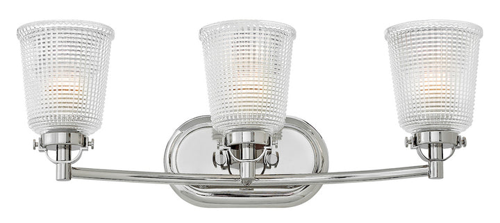 Hinkley Bennett 5353PN Polished nickel 24 inch vanity light DISPLAY MODEL