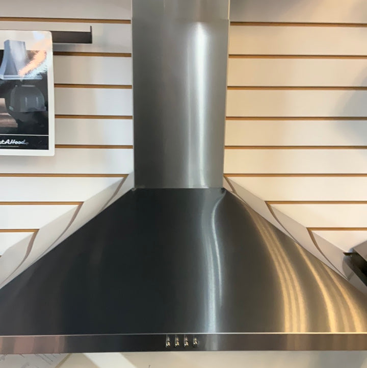 Whirlpool WVW53UC6LS 36 Inch Wall Mount Range Hood with 3-Speed/400 CFM Motor (Blemished) DISPLAY MODEL