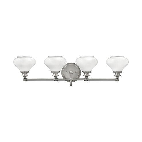 Hinkley lighting Ainsley 56554BN 4 Light 33 inch Brushed Nickel Vanity Light Wall Light DISPLAY MODEL