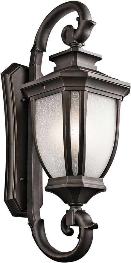 Kichler K9D9RZ Salisbury Bronze Outdoor Entrance wall light DISPLAY MODEL