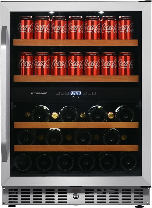 EdgeStar 24 Inch Built-In Wine and Beverage Cooler DISPLAY MODEL CWB8420DZ