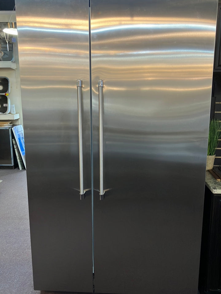 Fisher & Paykel Series 9 48" RS1884FLJ1 18 Inch Panel Ready Freezer and RS3084FRJ1 30" Panel Ready Refrigerator 48" BLEMISHED* DISPLAY MODEL