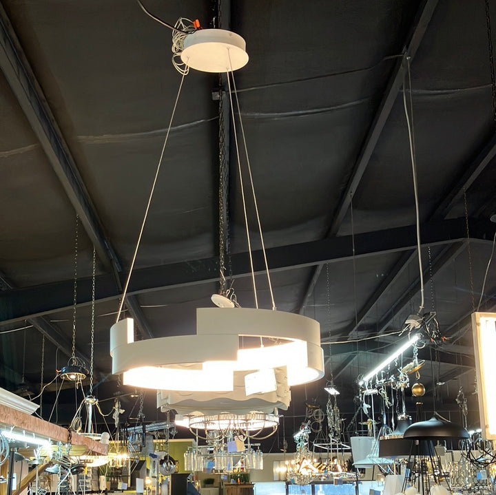 Trap LED Pendant (PD-95827-WT) DISPLAY MODEL