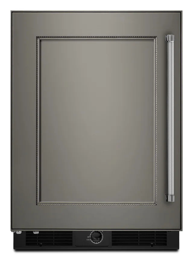 KitchenAid 24 Inch Built-In Bottom Mount Refrigerator PANEL READY KBBX104EPA DISPLAY MODEL