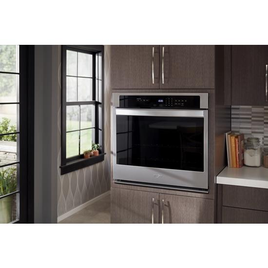 Whirlpool  Single wall oven WITH FIT system WOS31ES0JS Stainless Steel LOANER (Blemished on front) DISPLAY MODEL