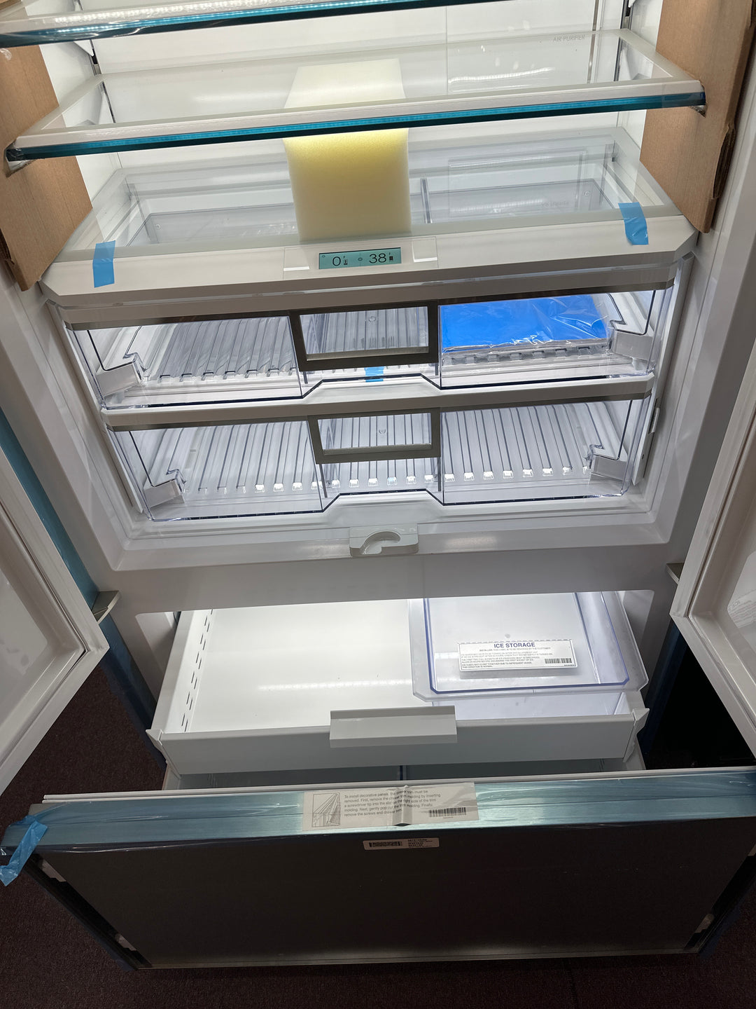 Sub-Zero CL3650UFD/0 36 Inch Built-in Panel Ready French Door Refrigerator NEW Display Model